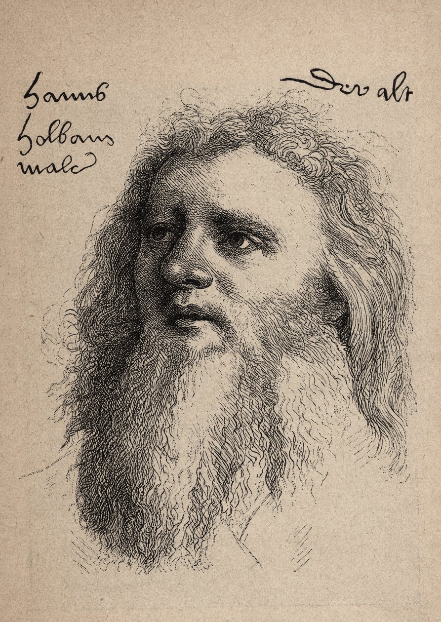 Hans Holbein el Viejo 1460-1524 - Autorretrato de Unbekannt