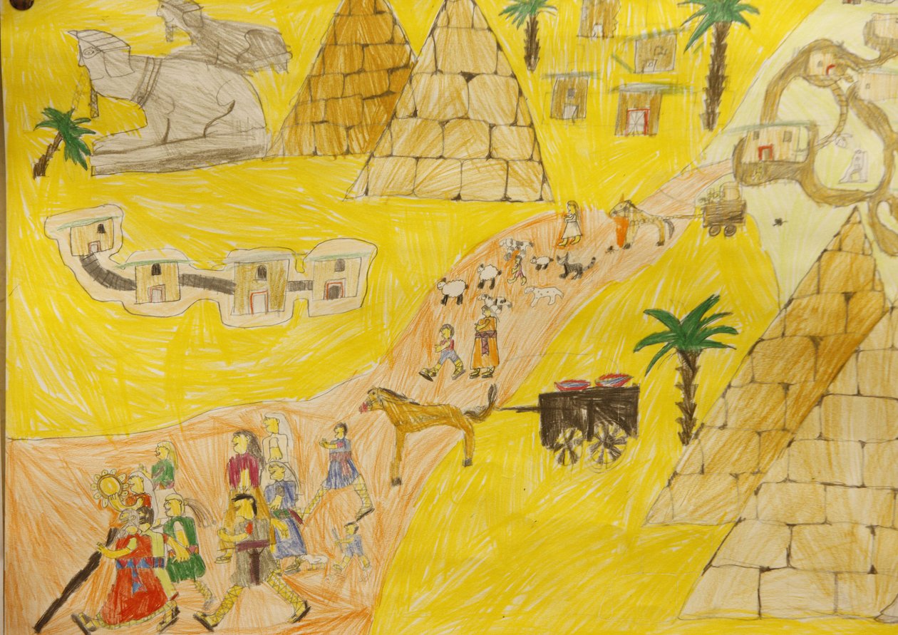 Hebreos saliendo de Egipto, Budapest, Hungría de Unbekannt