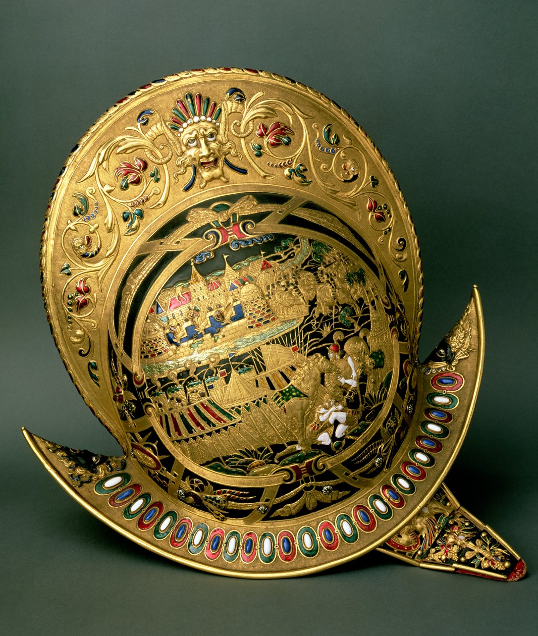 Casco de Carlos IX (1550-74) siglo XVI de Unbekannt
