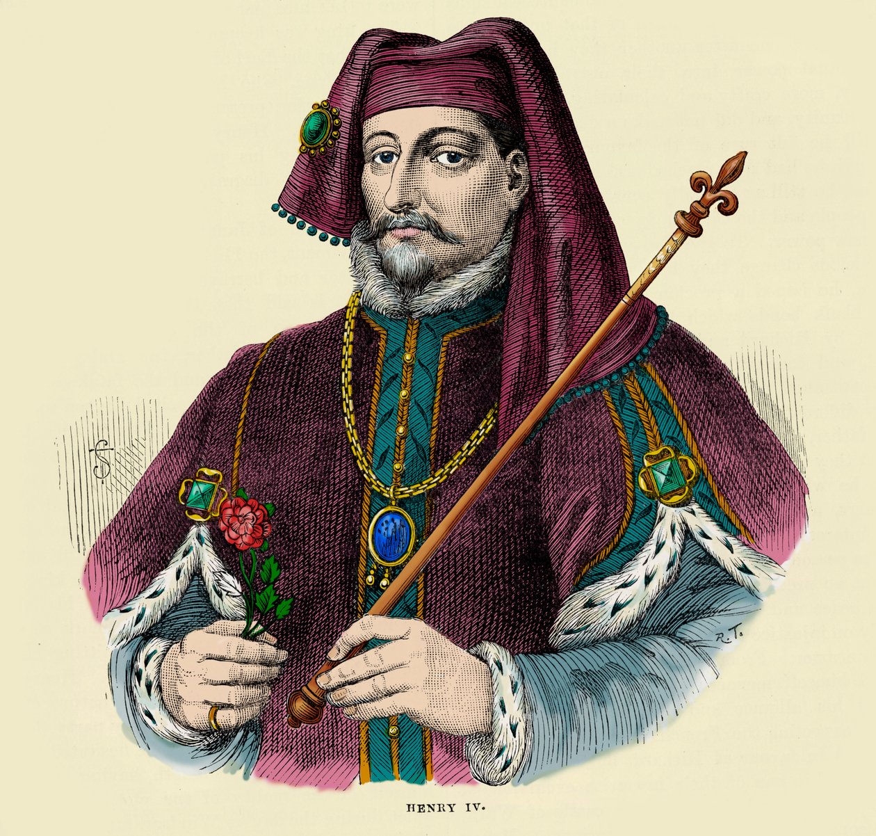 Enrique IV de Inglaterra de Unbekannter Künstler