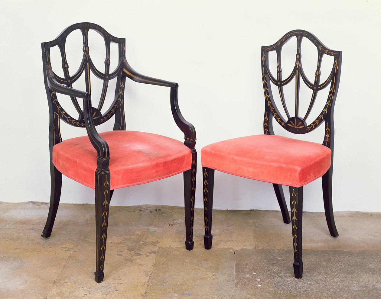 Sillas de comedor Hepplewhite, Jorge III de Unbekannt
