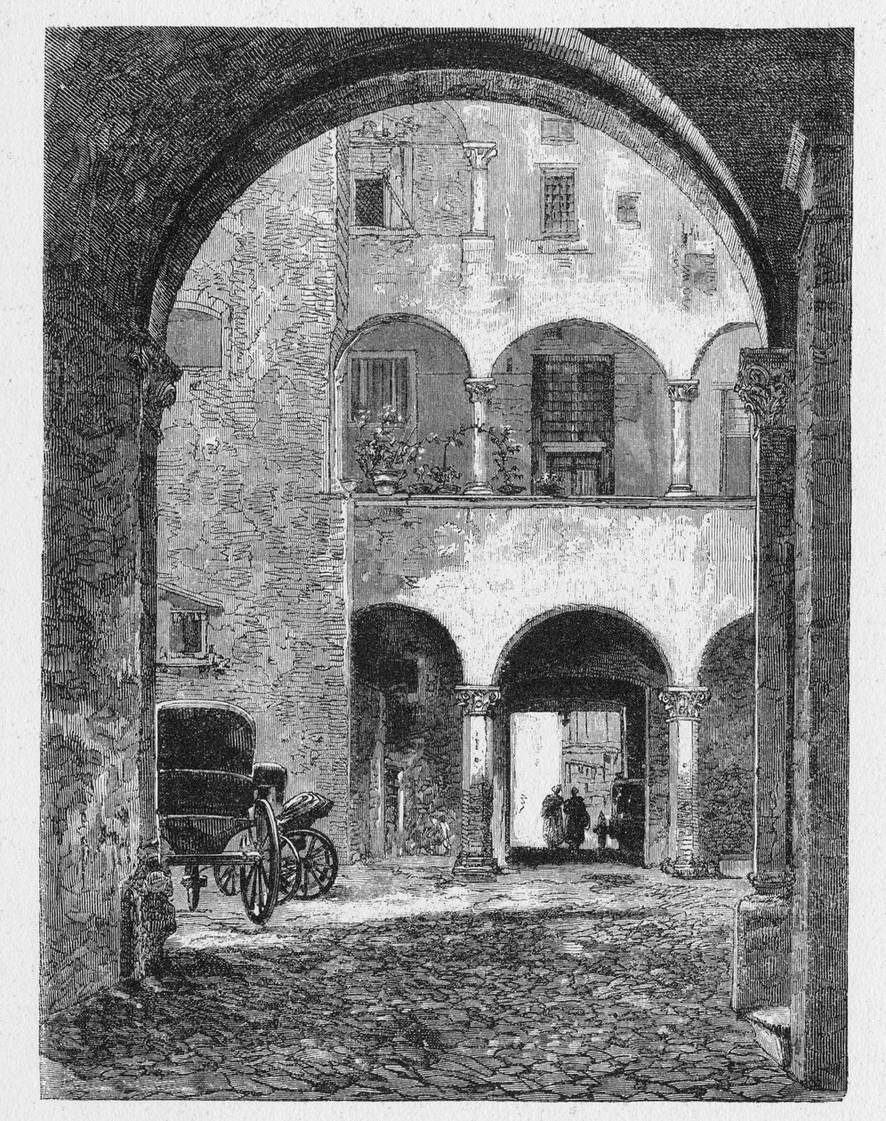 Historia de la Antigua Roma. Grabados de Roma de 1872 de Unbekannt