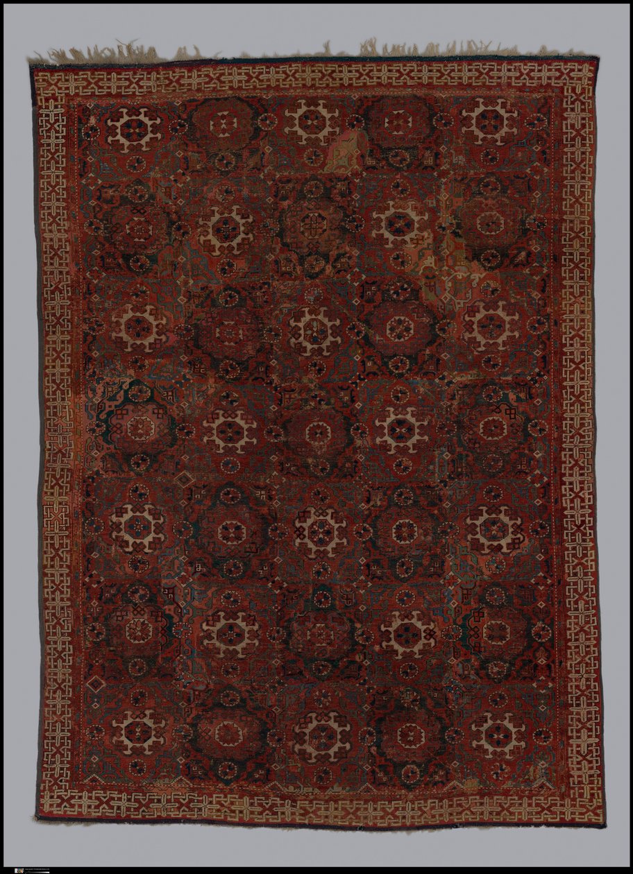 Alfombra "Holbein", siglos XV-XVI de Unbekannt