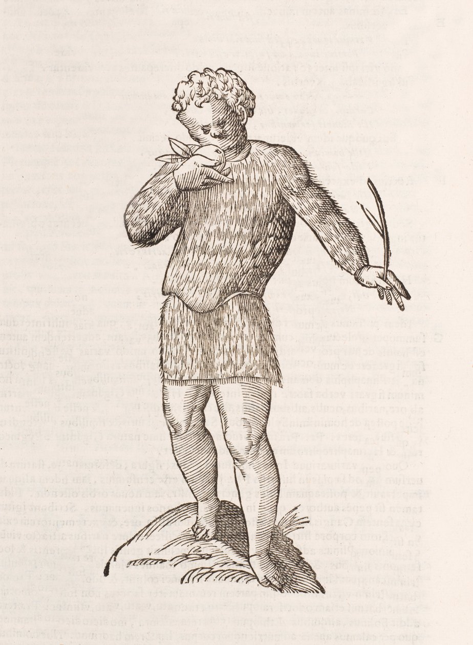 Ilustración de un hombre de Unbekannt