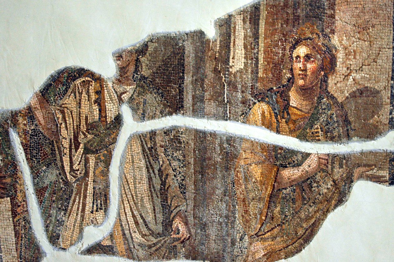 Mosaico de la Ceremonia Isíaca, de Vakto, Turquía de Unbekannt