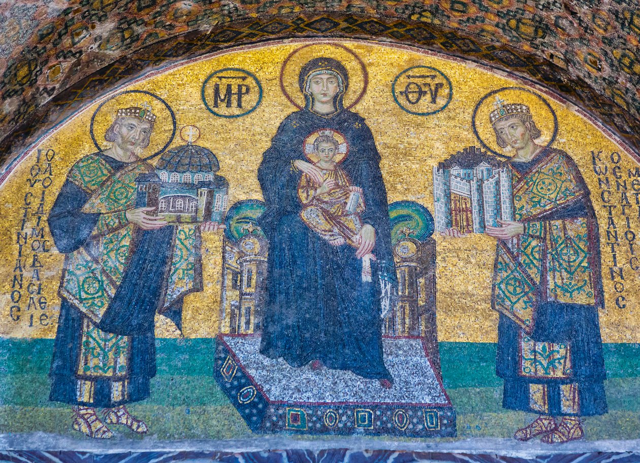 Estambul, Turquía, Haghia Sophia o Hagia Sophia (foto) de Unbekannt