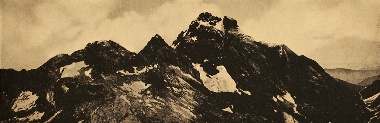 Paisajes itálicos en la Divina Comedia: "Monviso" (Par. VI, 49-51) de Unbekannter Künstler