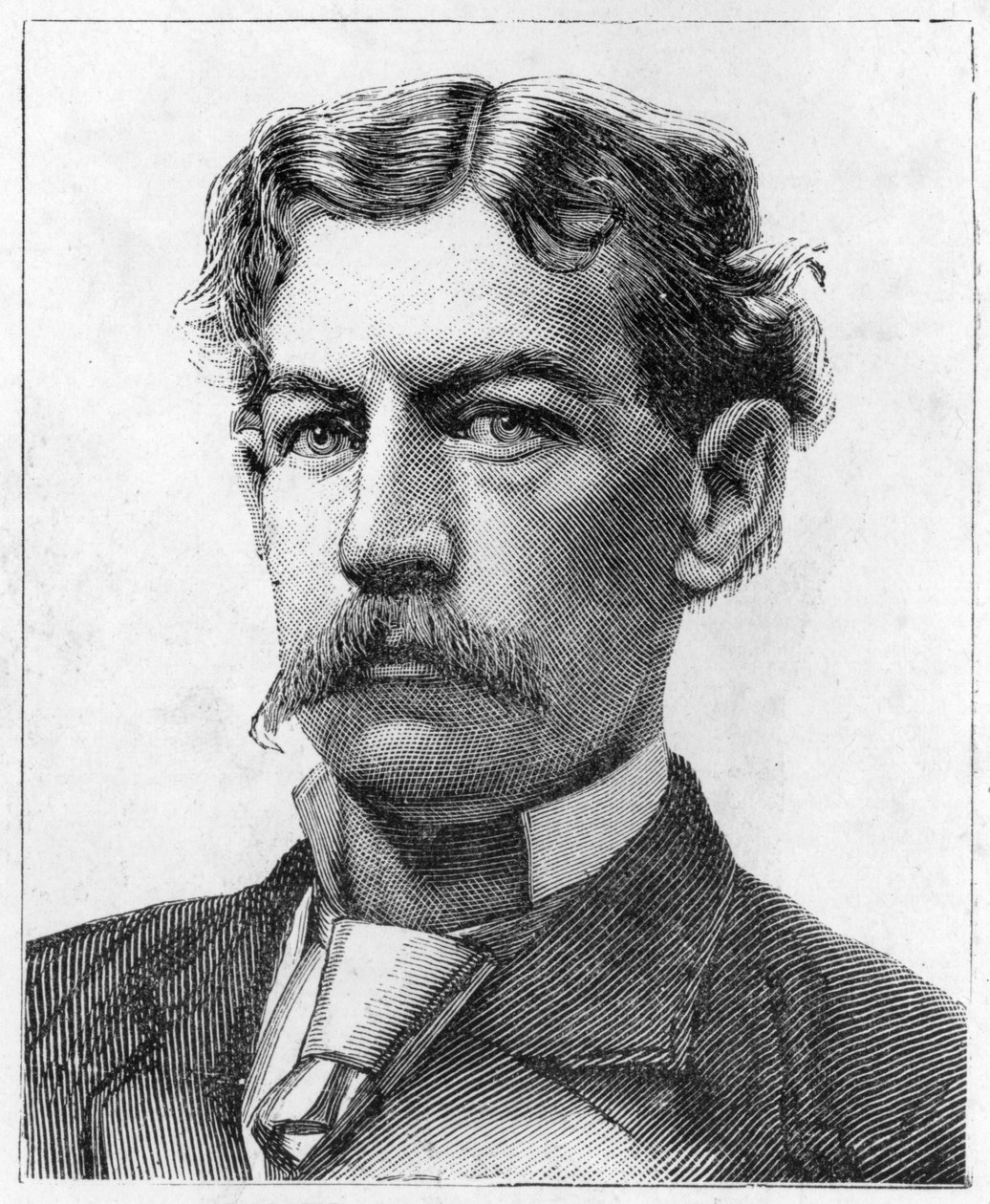 James Gordon Bennett, Jr. (lito) de Leopold Blonder