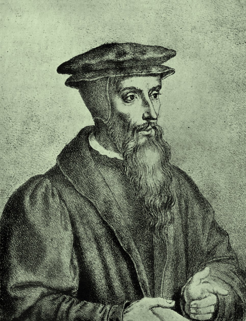 Juan Calvino de Unbekannter Künstler