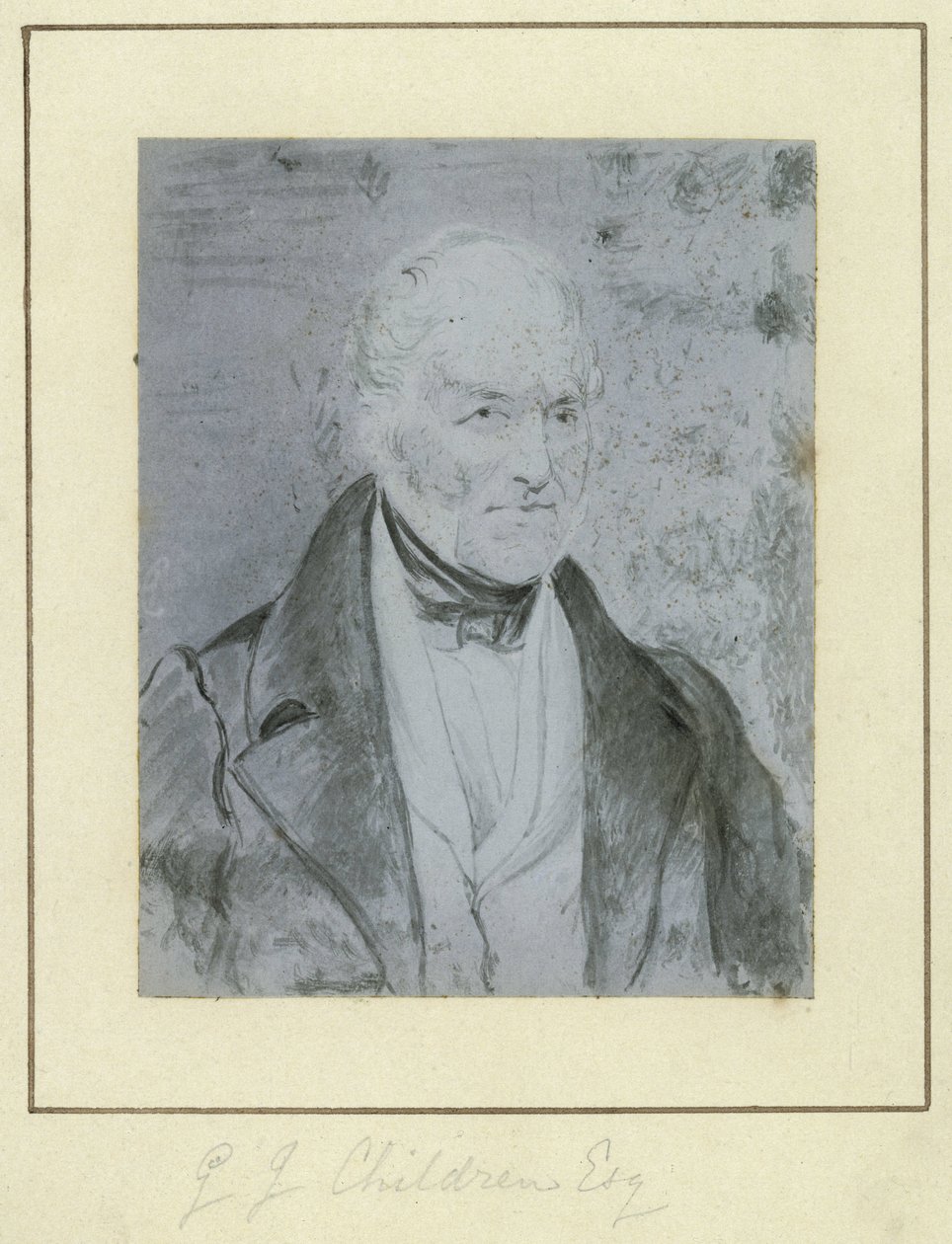 John George Children, científico inglés, c. 1841 de Unbekannt