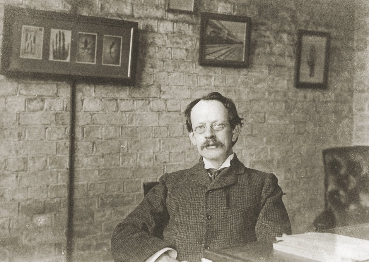 Joseph John Thomson, físico inglés, c. 1900 de Unbekannter Künstler