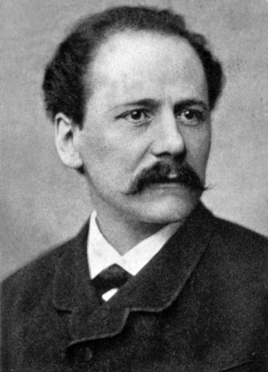 Jules Massenet, hacia 1900 (fotografía en blanco y negro) de Unbekannter Künstler
