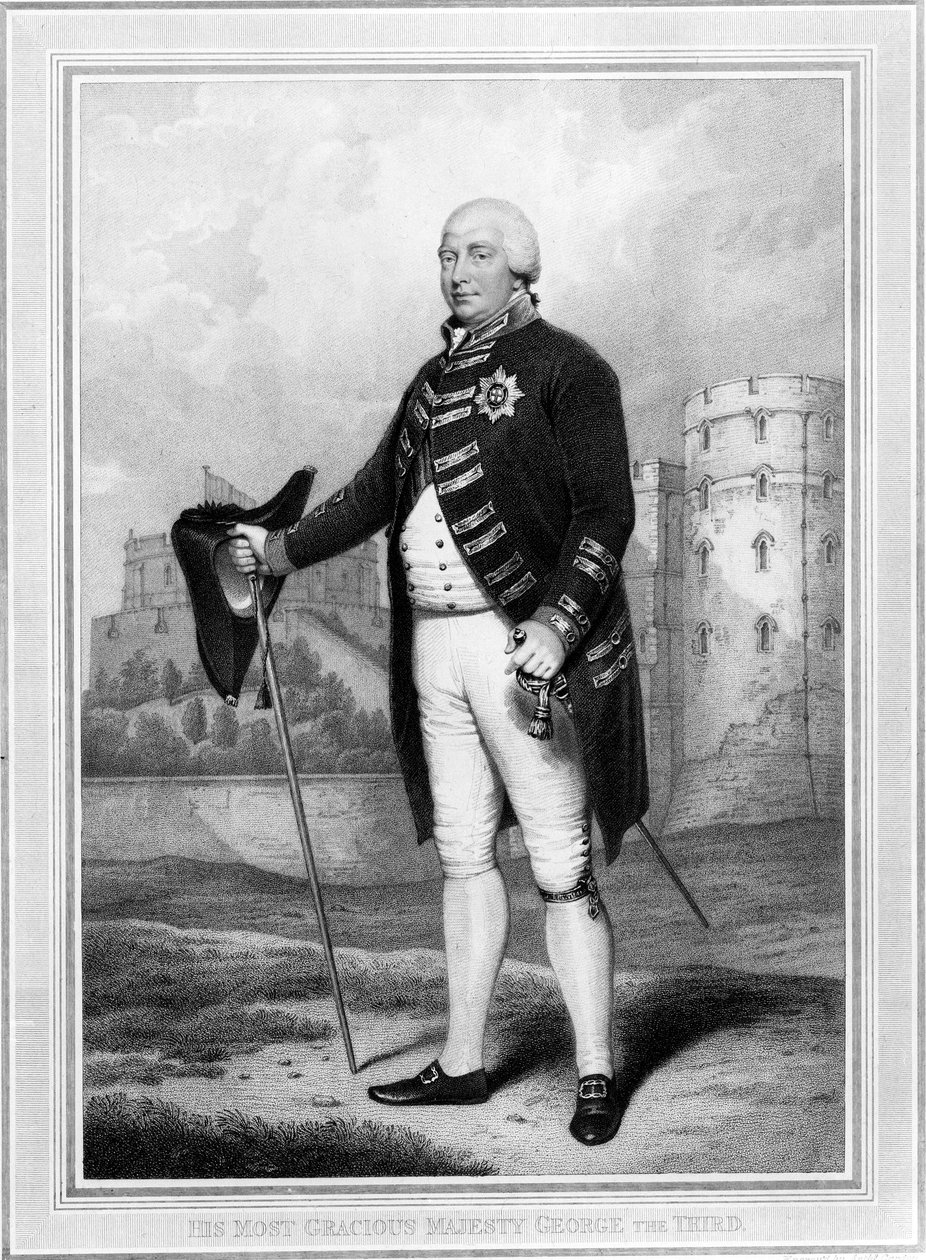 Rey Jorge III, Rey de Gran Bretaña, c. 1800 de Unbekannt