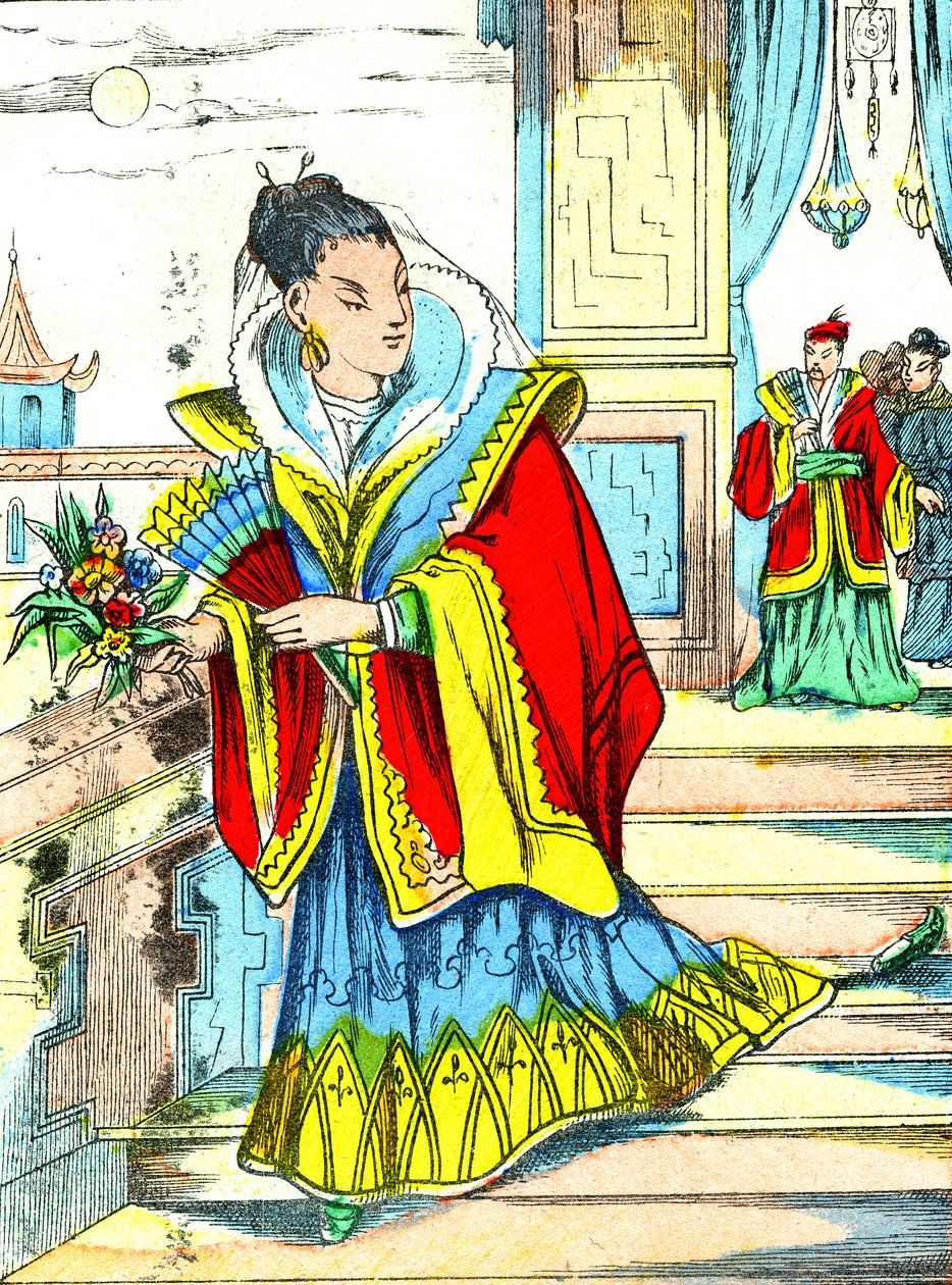 La Cendrillon Japonaise" - La Cenicienta Japonesa. de Unbekannter Künstler