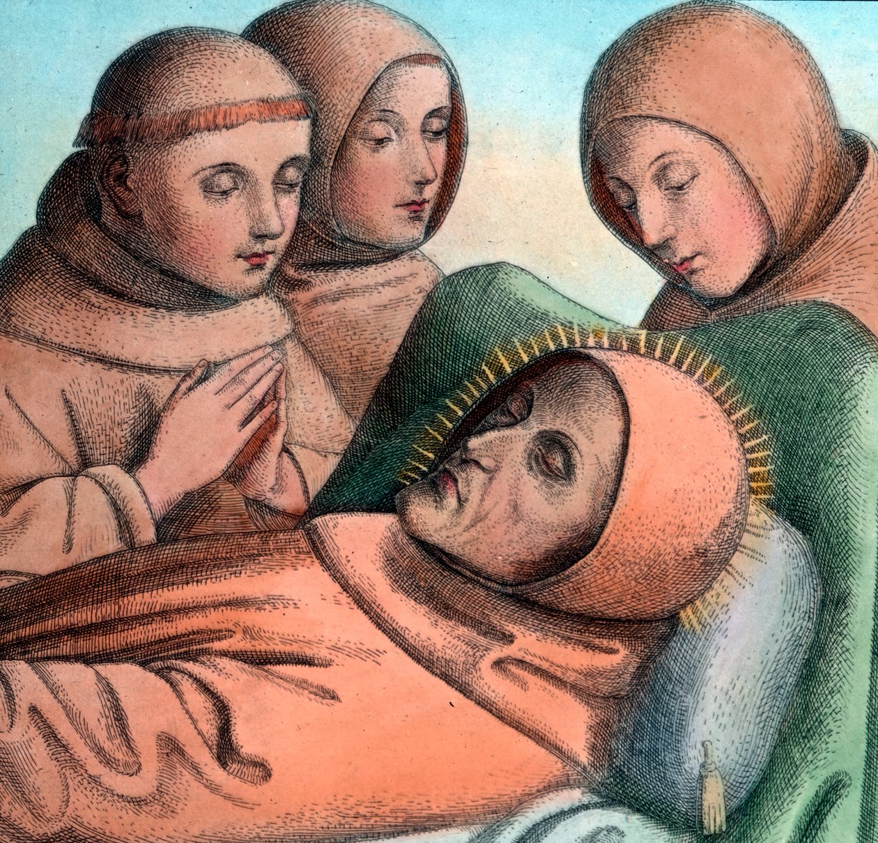 Vida y milagros de los santos de Unbekannter Künstler