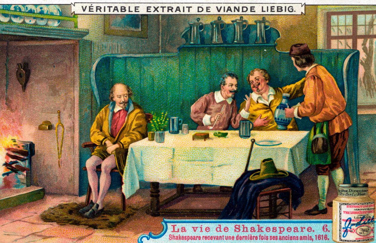 Vida de William Shakespeare Vida (cromo) de Unbekannter Künstler
