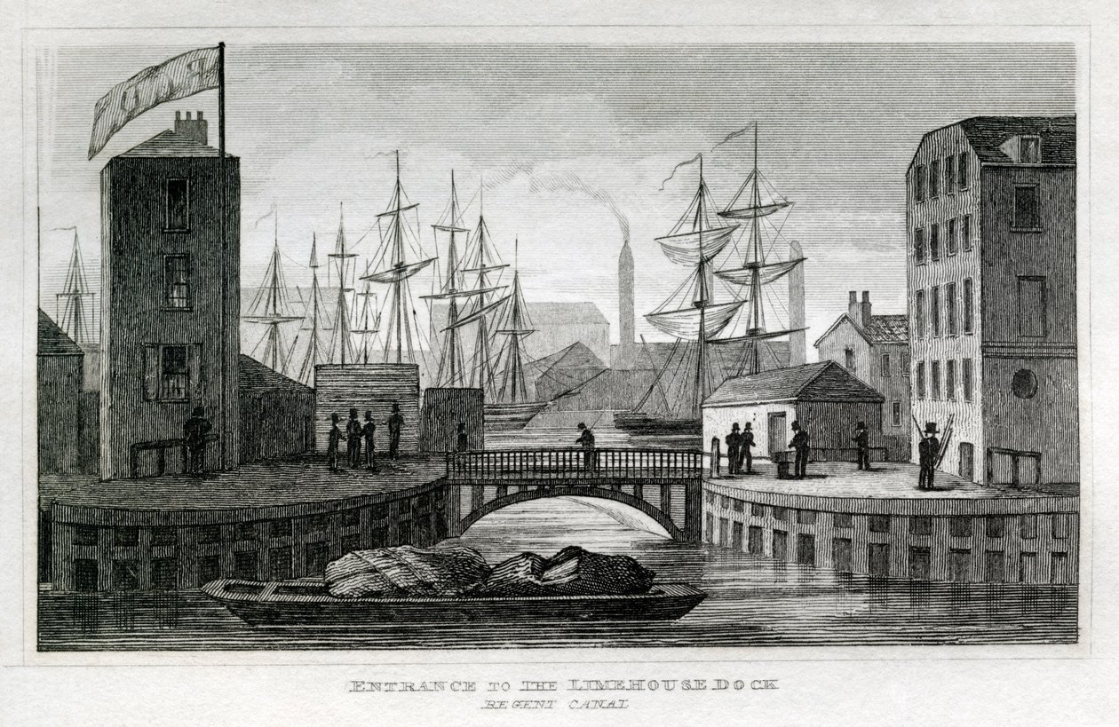 Muelle de Limehouse de Unbekannt