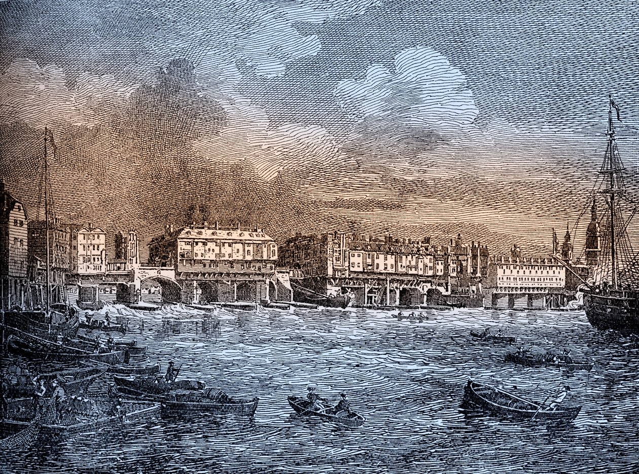 London Bridge, Londres de Unbekannter Künstler