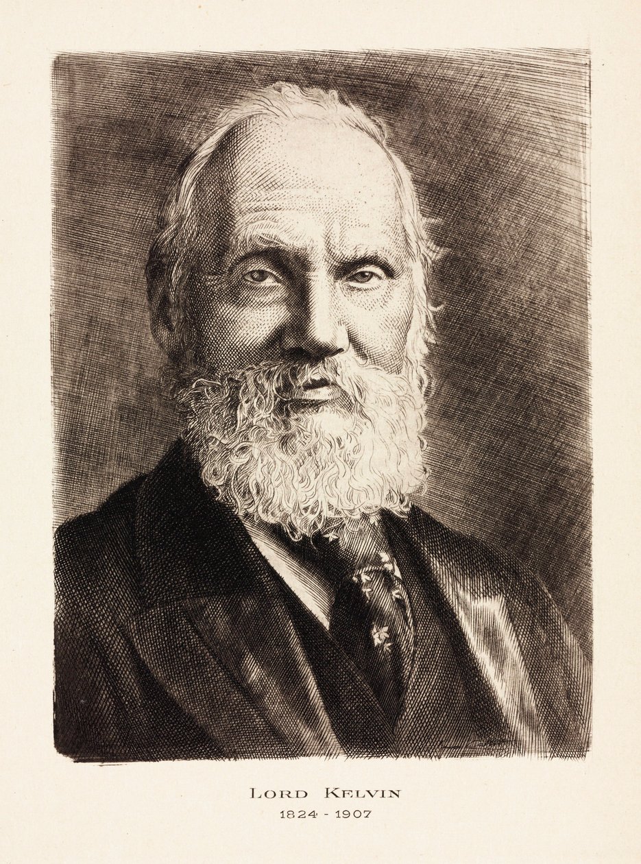 Lord Kelvin, ingeniero, matemático y físico escocés, c 1900 de Unbekannt