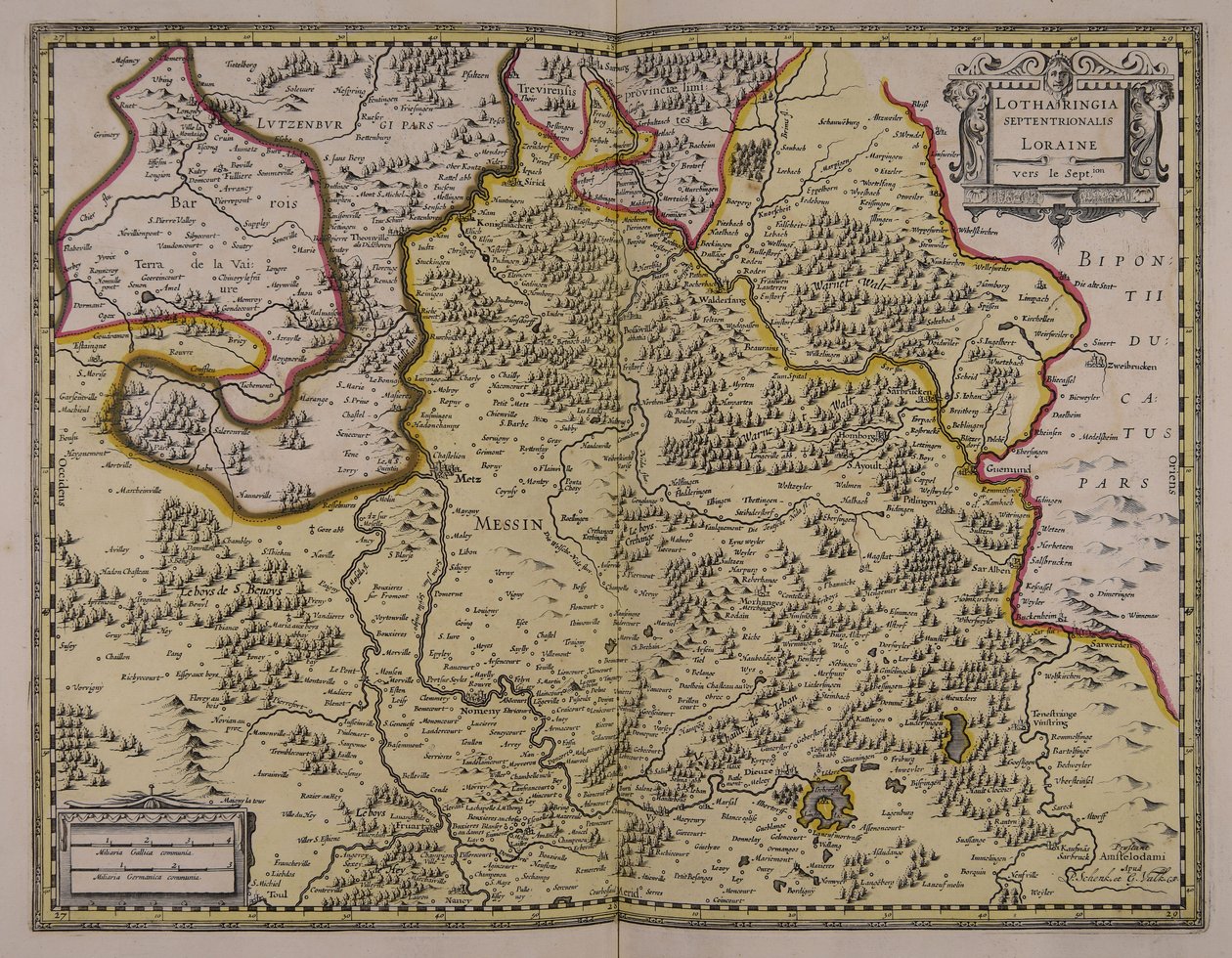 Lotharingia septentrionalis  Loraine alrededor de Sept.ion de Unbekannter Künstler