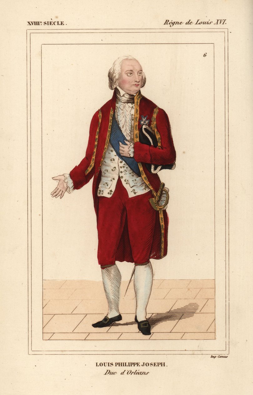Luis Felipe José, duque de Orleans de Unbekannter Künstler