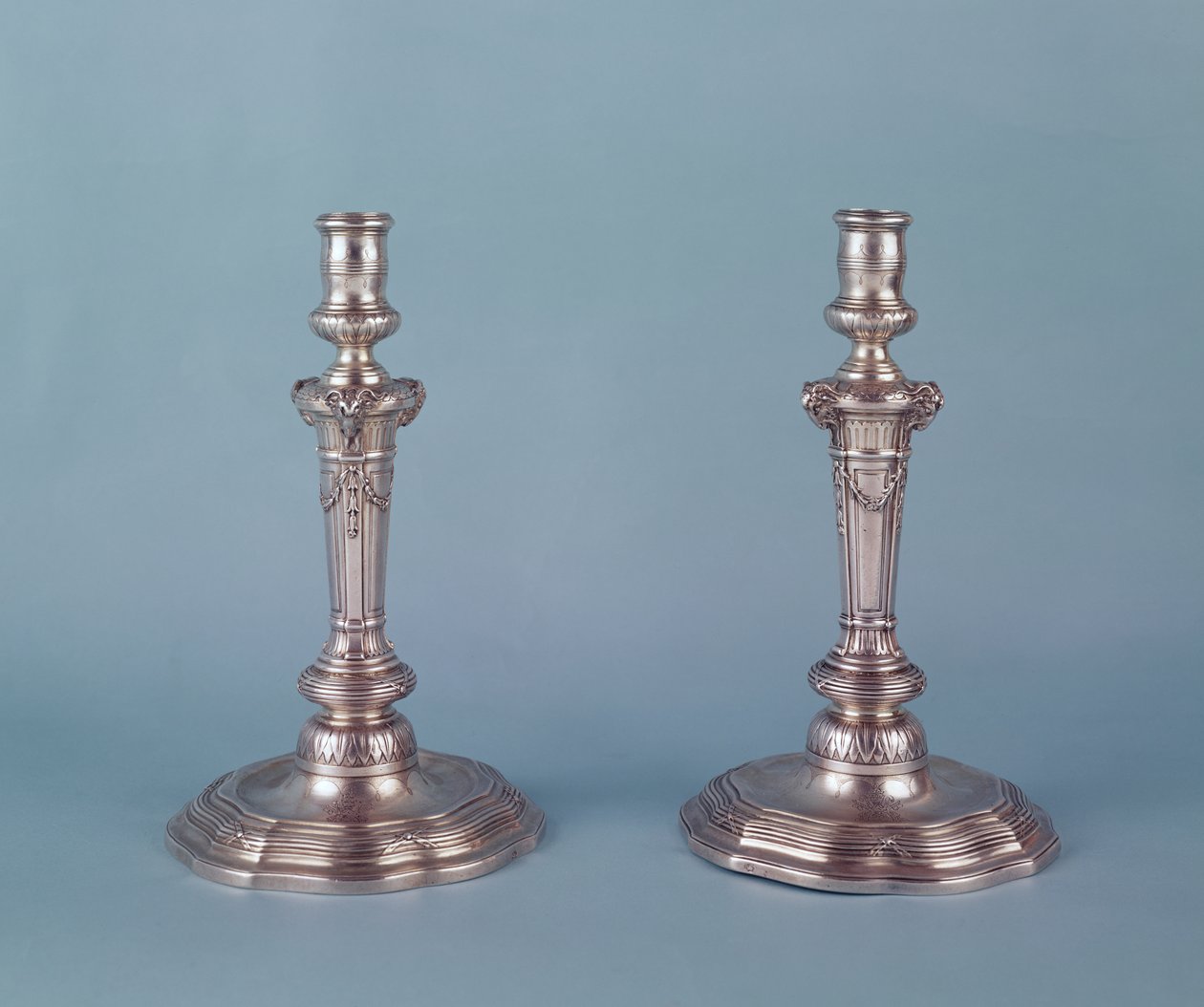Candelabros de plata de Luis XV de Unbekannt