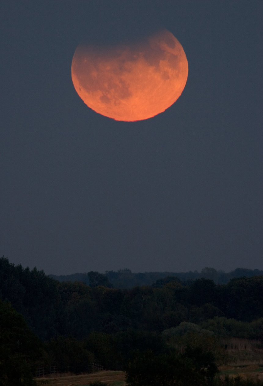 Eclipse lunar, Reino Unido, 7 de septiembre de 2006 de Unbekannt