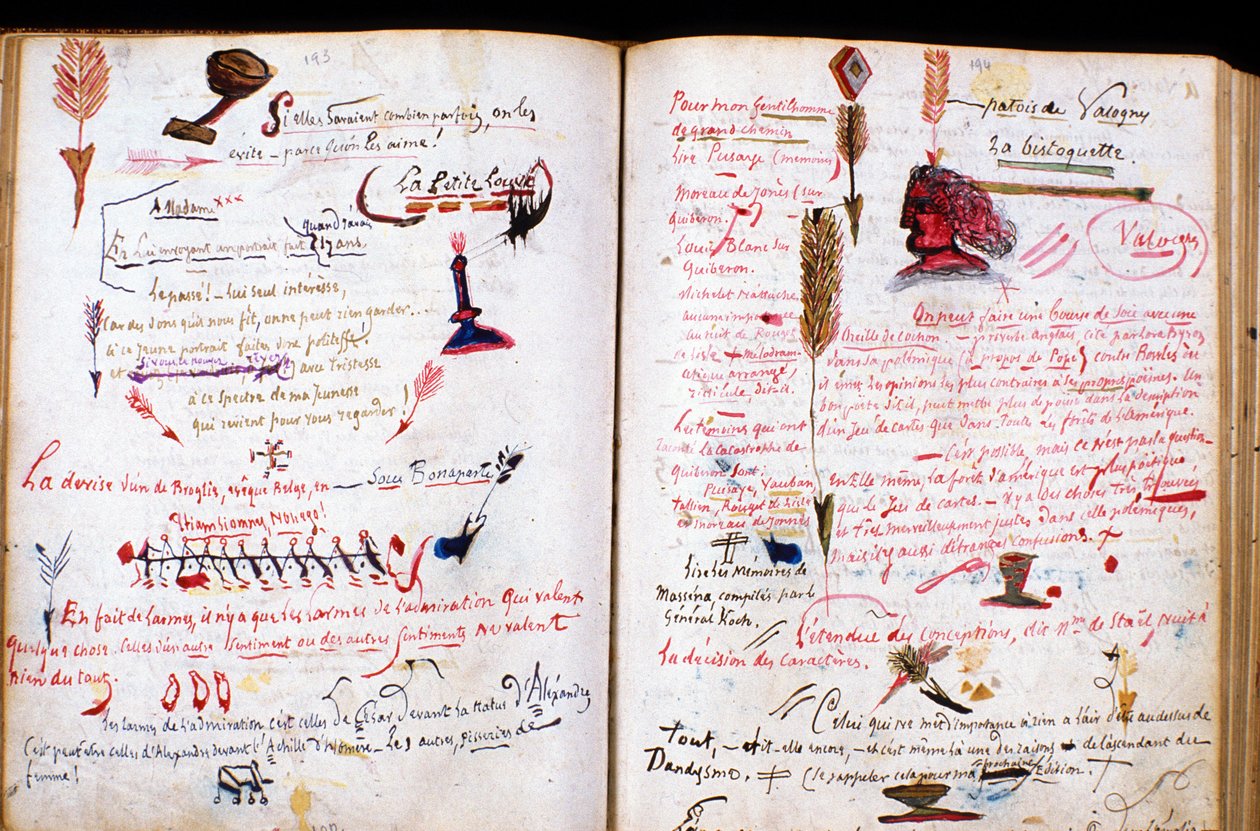 Manche N* 086, Museo de St Sauveur le Viscount, Manuscrito de Jules Barbey d