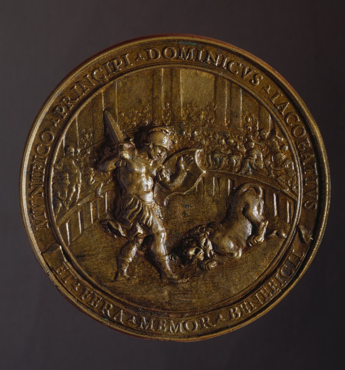 Medalla conmemorativa de la plaga que azotó Roma en los años 1656-1657 de William M. Timlin
