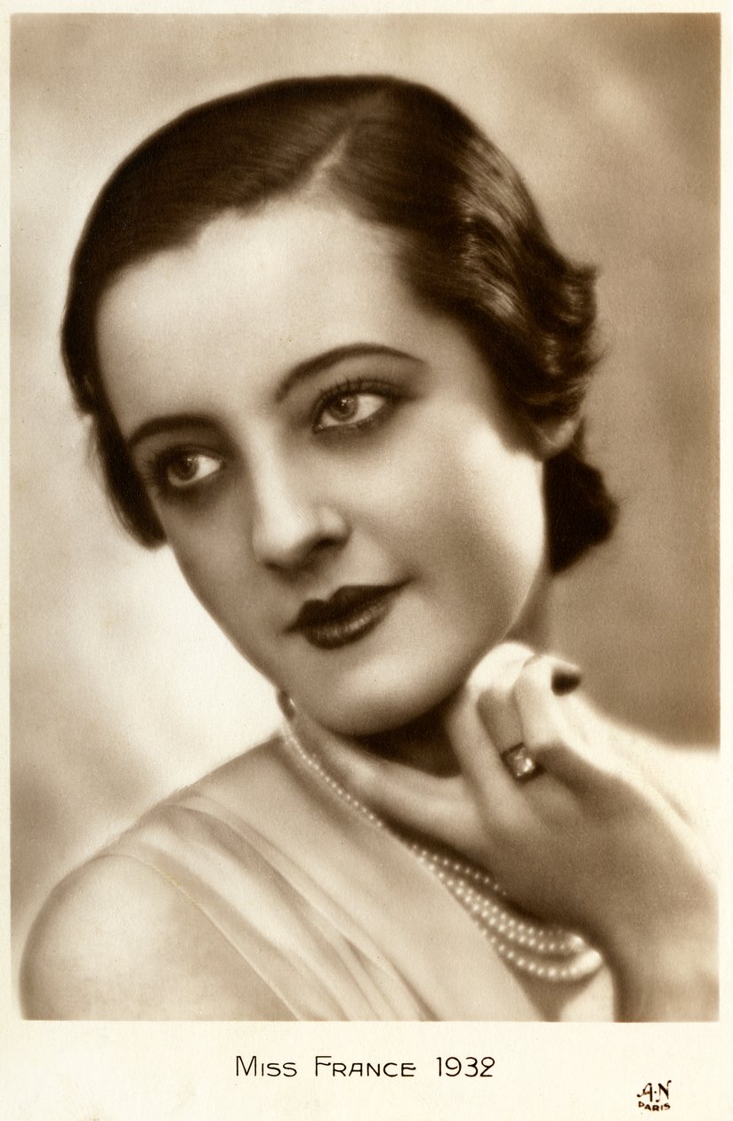 Miss Francia 1932 de Unbekannt