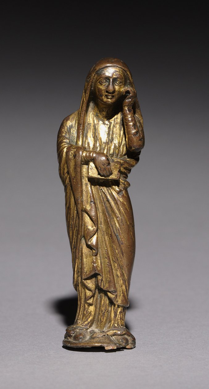 María en duelo, probablemente de una cruz de altar, 1200-1300 de Unbekannt