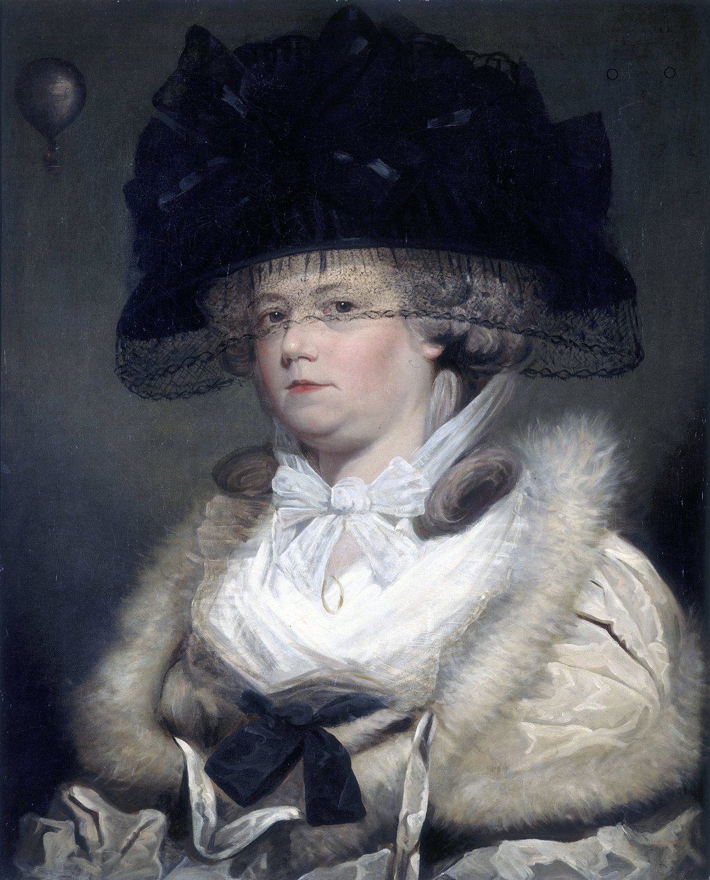 Mrs Sage, la primera mujer inglesa aeronauta de Unbekannt
