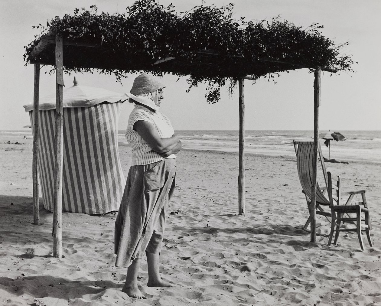 En la playa de Unbekannt