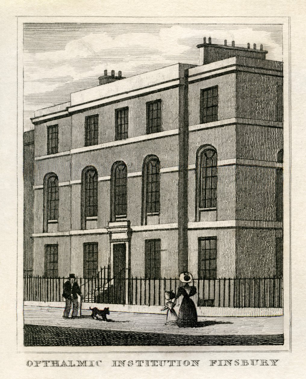 Institución Oftálmica, Finsbury de Unbekannt