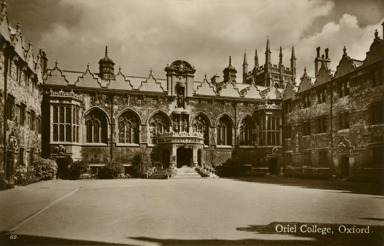 Oriel College, Oxford de Unbekannter Künstler