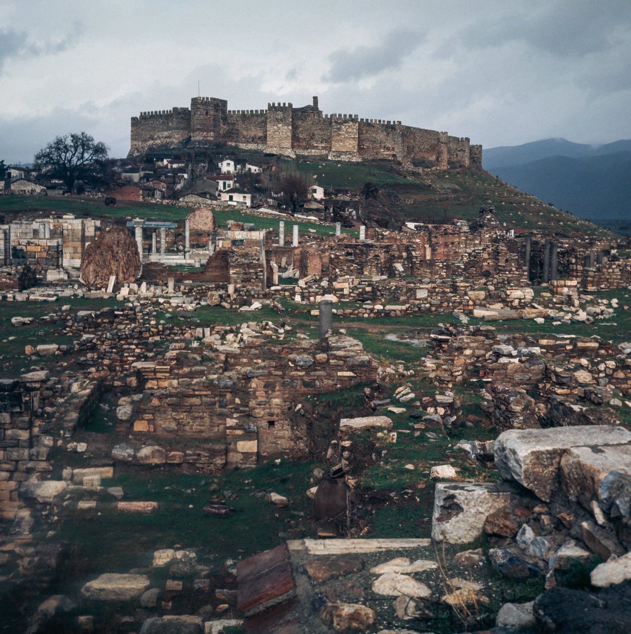 Castillo Otomano de Ayasuluk, Selcuk, Provincia de Izmir, Turquía de Benjamin Baud