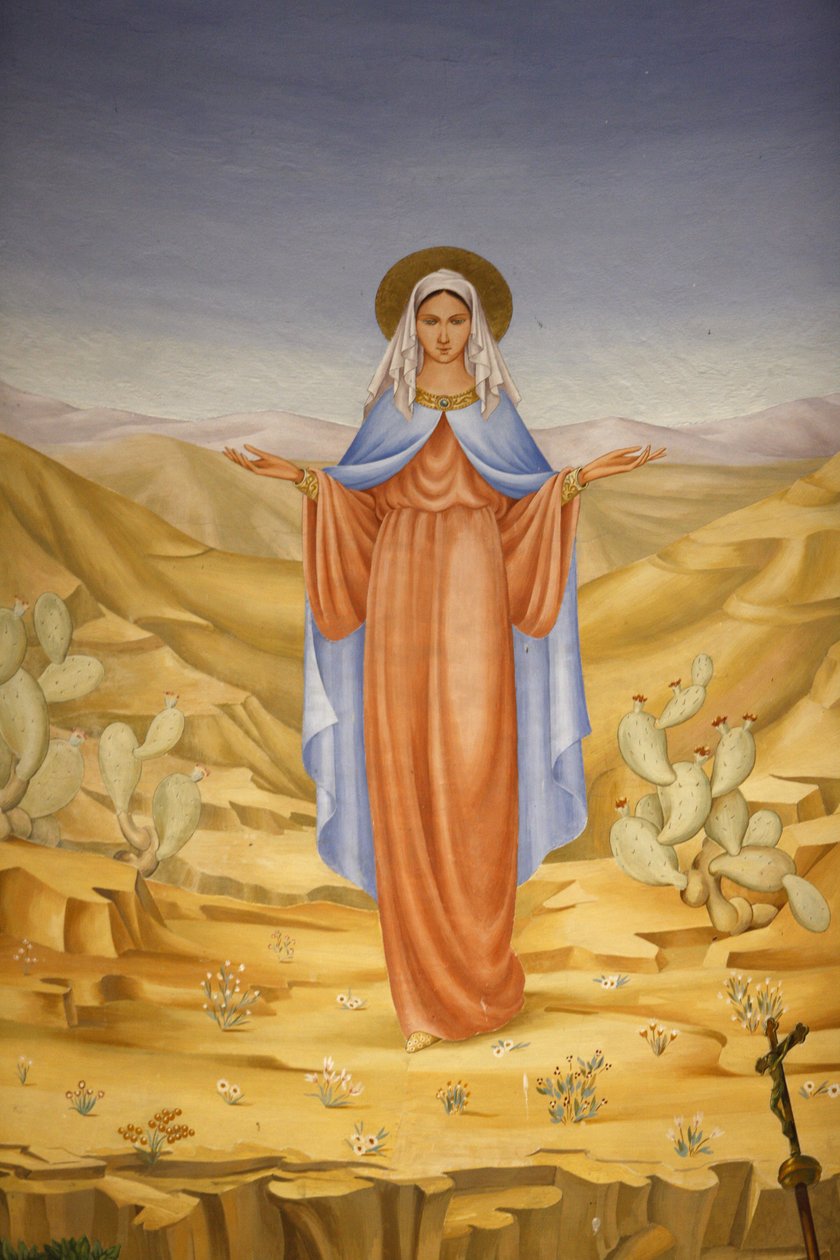 Iglesia de la Visitación en Ein Kerem: Virgen María en Tierra Santa, Ein Kerem, Israel de Unbekannt