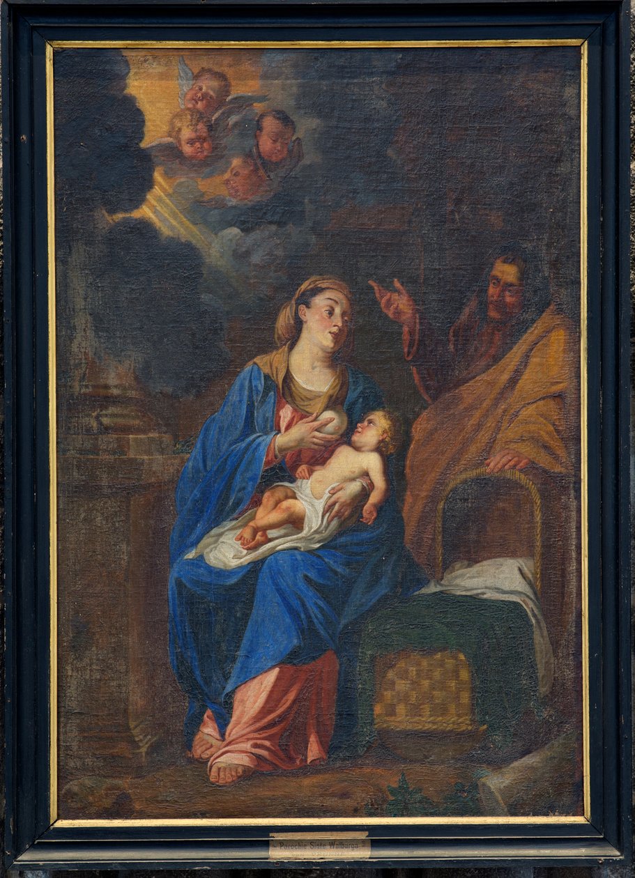 Iglesia parroquial (Iglesia Parroquial de Santa Walburga). Pintar. de Unbekannter Künstler