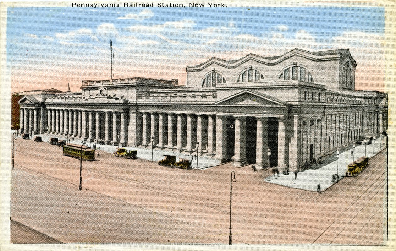 Estación de Pennsylvania, Nueva York de Unbekannter Künstler