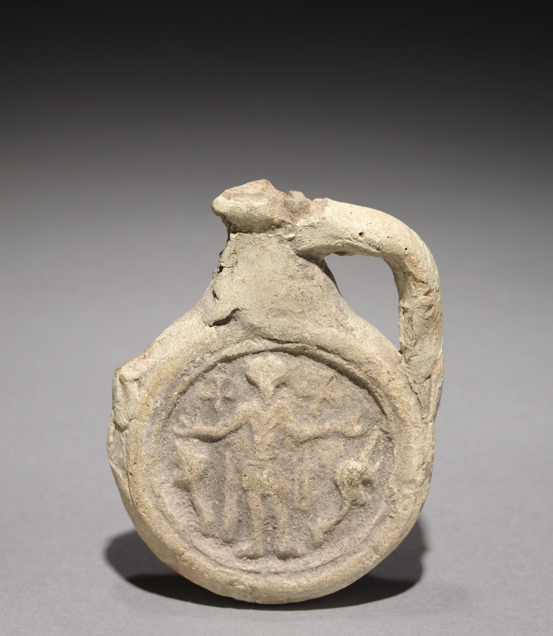 Frasco de peregrino con San Menas, 500-700 de Unbekannt