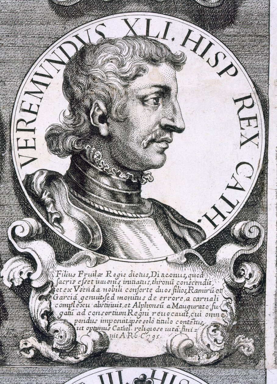 Retrato de Bermudo I de Unbekannt