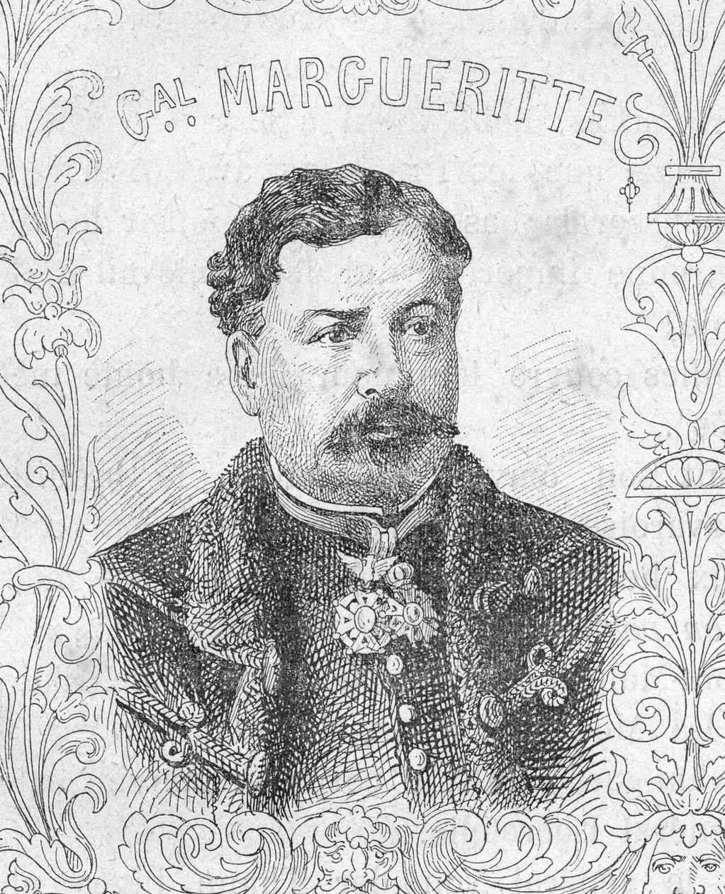 Retrato del general francés Jean-Auguste Margueritte, Guerra Franco Prusiana de Unbekannter Künstler