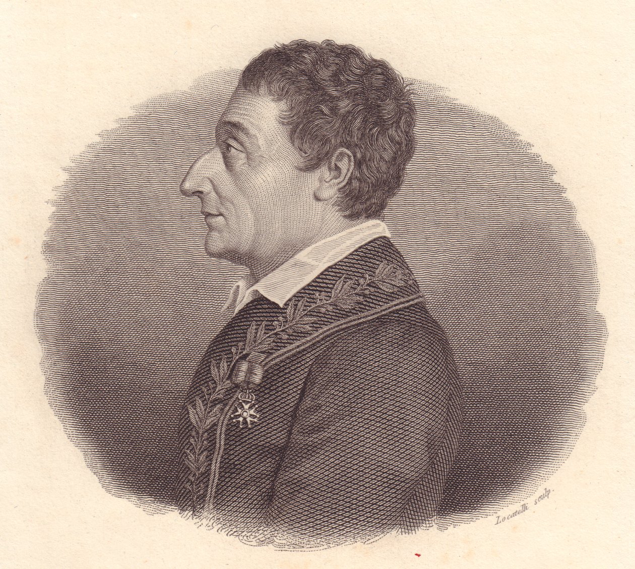 Retrato del matemático y astrónomo italiano Joseph-Louis Lagrange, o Giuseppe Lodovico Lagrangia (1736-1813) de William M. Timlin