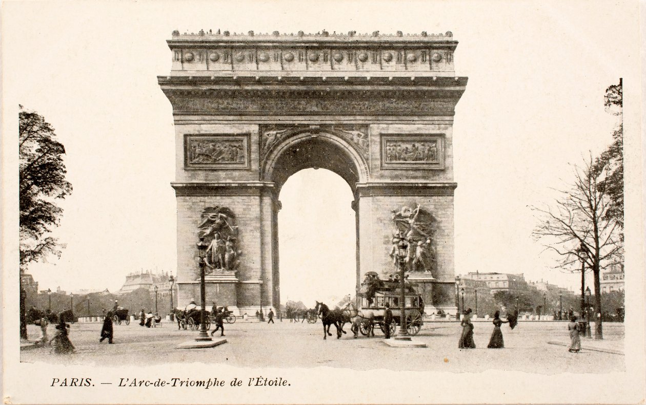 Tarjeta postal/Arco de Triunfo de l