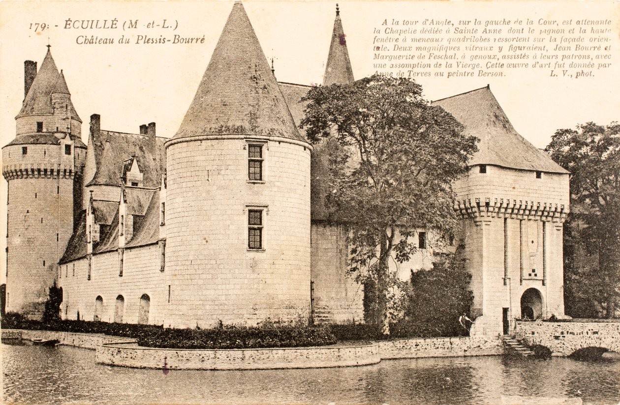 Castillo de Plessis Bourre, Ecuille, Maine y Loira, Países del Loira, Francia de William M. Timlin