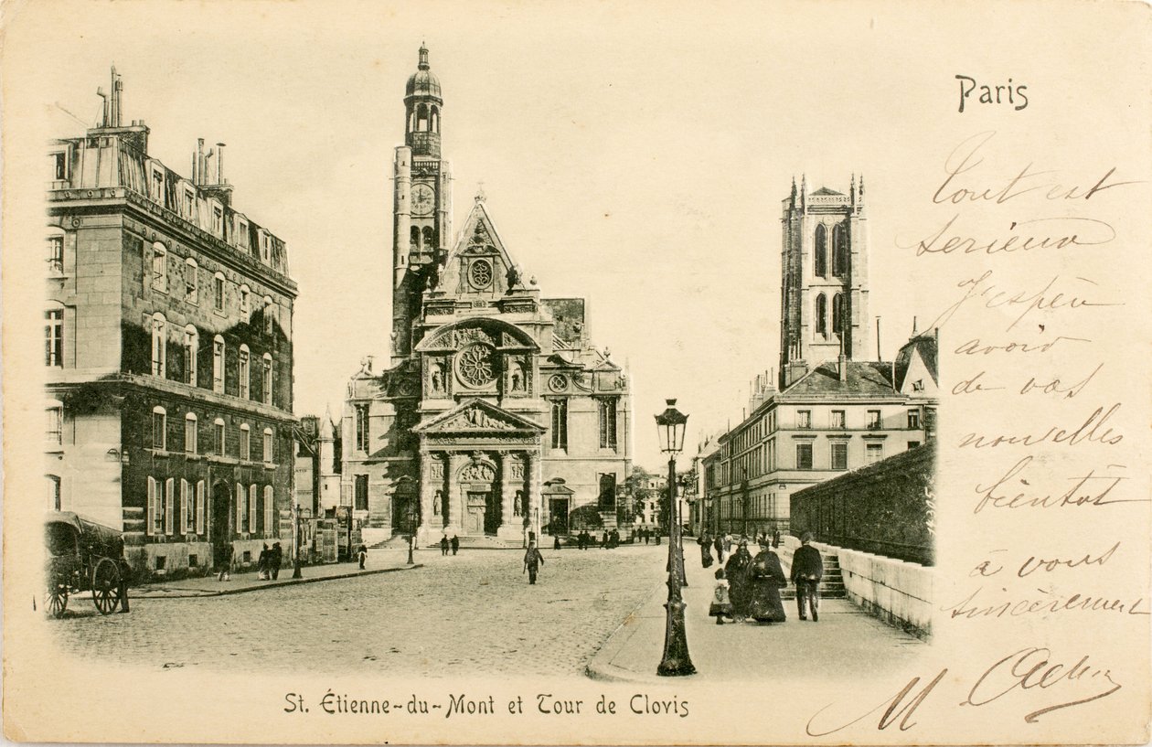 San Esteban del Monte, Torre de Clovis, París, Sena, Isla de Francia, Francia de William M. Timlin