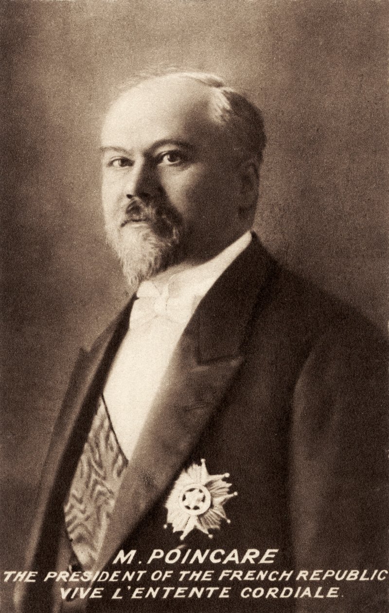 Raymond Poincaré - retrato de Unbekannter Künstler