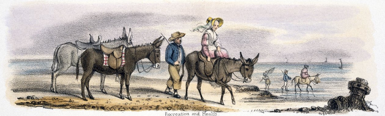 Recreación y salud", c 1845 de Unbekannter Künstler