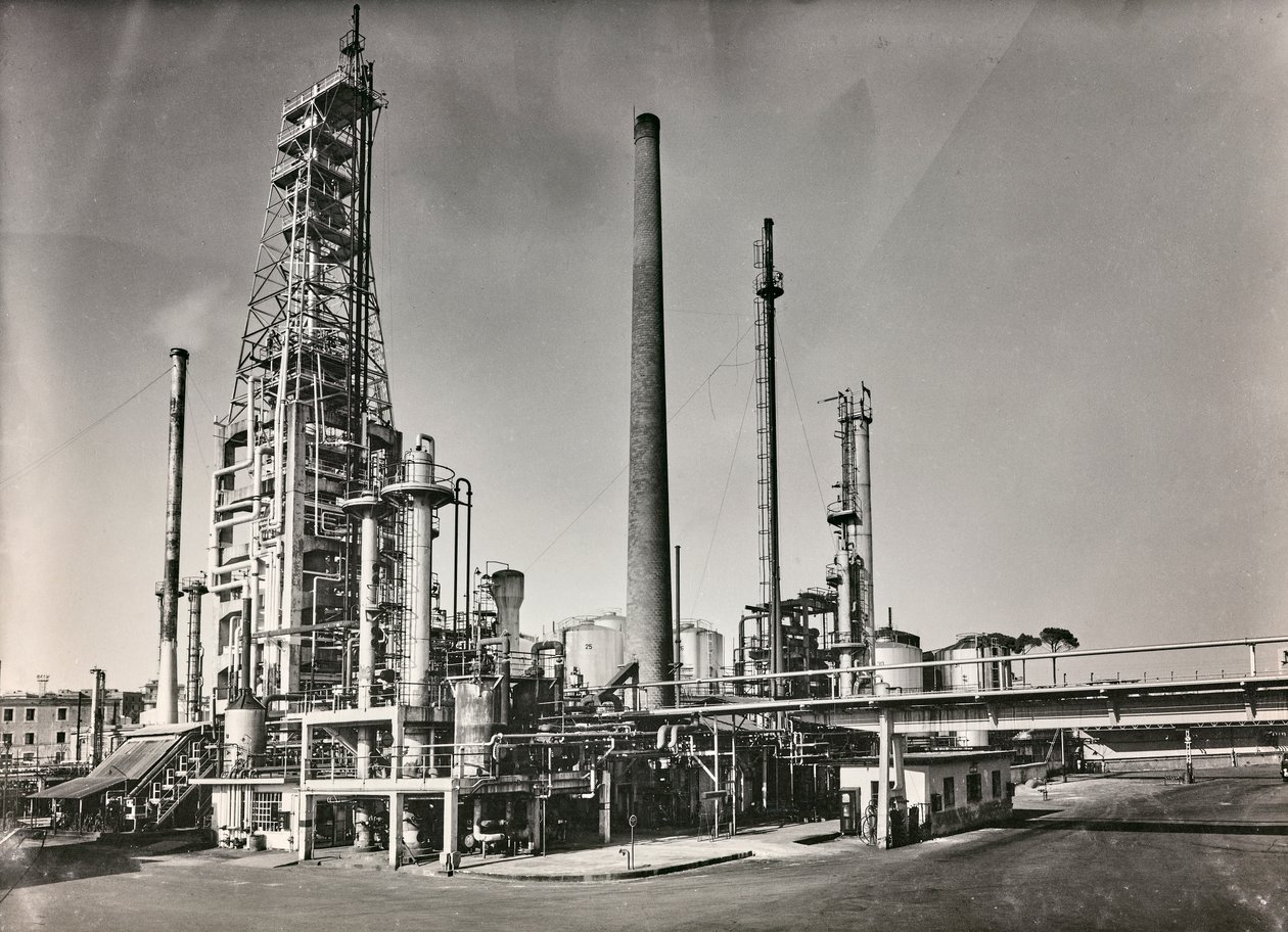 Refinería Purfina en Roma de Unbekannt