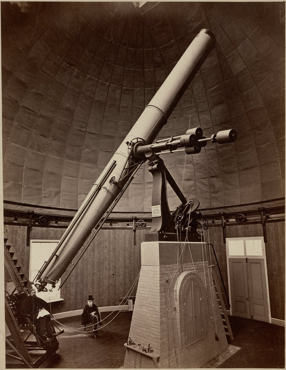 Telescopio refractor con montaje ecuatorial, Washington DC, EE.UU. de Unbekannt